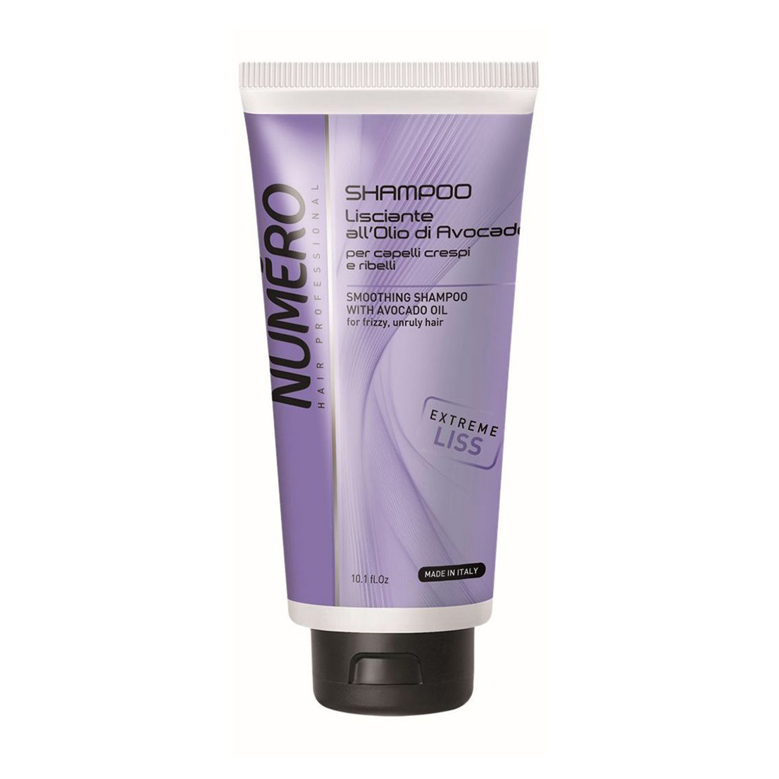 Уцінка! Шампунь для розгладження волосся Brelil Numero Smoothing Shampoo з олією авокадо, 300 мл